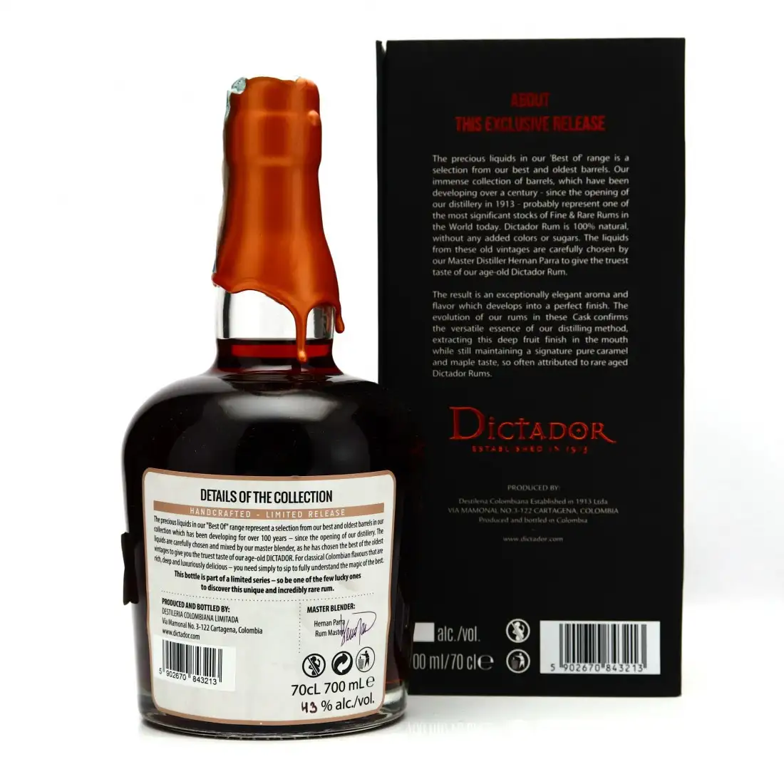 Hochauflösendes Bild von Dictador Best of 1978