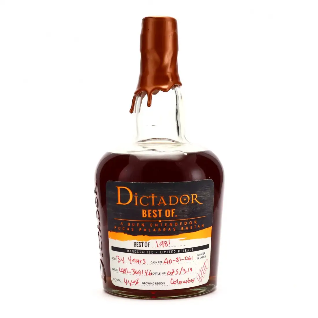 Image haute résolution de Dictador Best Of 1981
