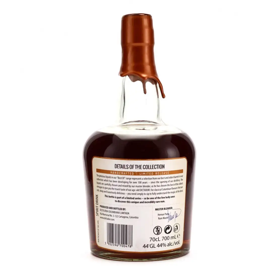 Image haute résolution de Dictador Best Of 1981