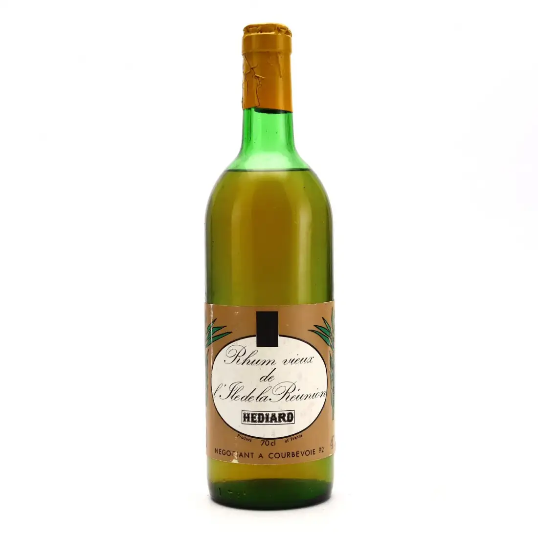 Bottle of Hediard Rhum Vieux de l'Ile de la Reunion (1960s)