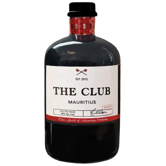 Bottle of Mauritius Club Dark RUM 2014