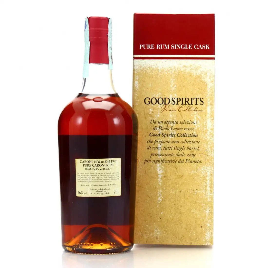 High resolution image of Good Spirits Caroni Pure Rum Single Cask 1997