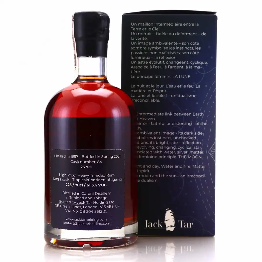 High resolution image of Jack Tar Caroni La Lune 1997