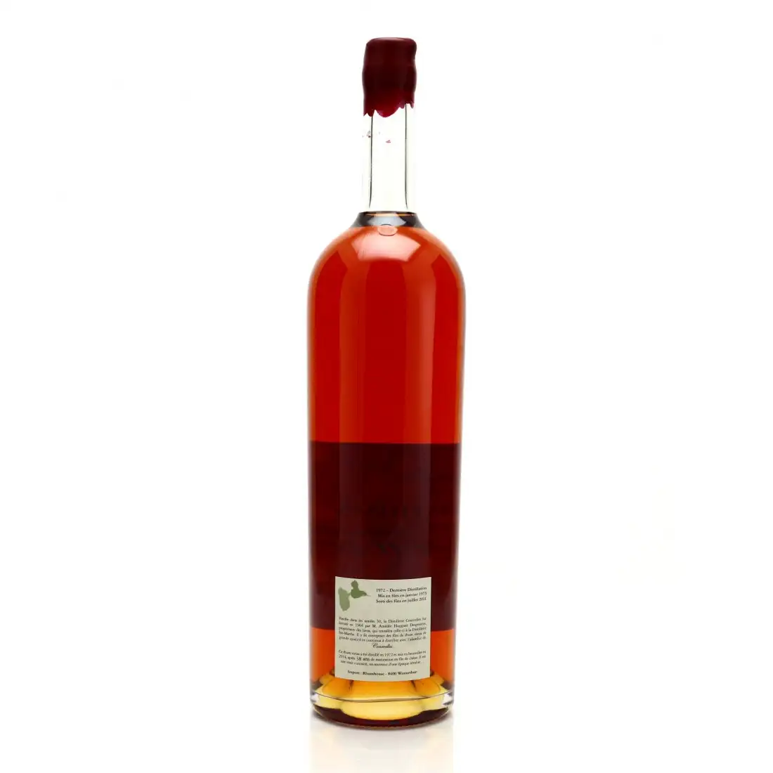 High resolution image of Rhum House Domaine de Courcelles Rhum Vieux Édition 2014 Magnum 1972