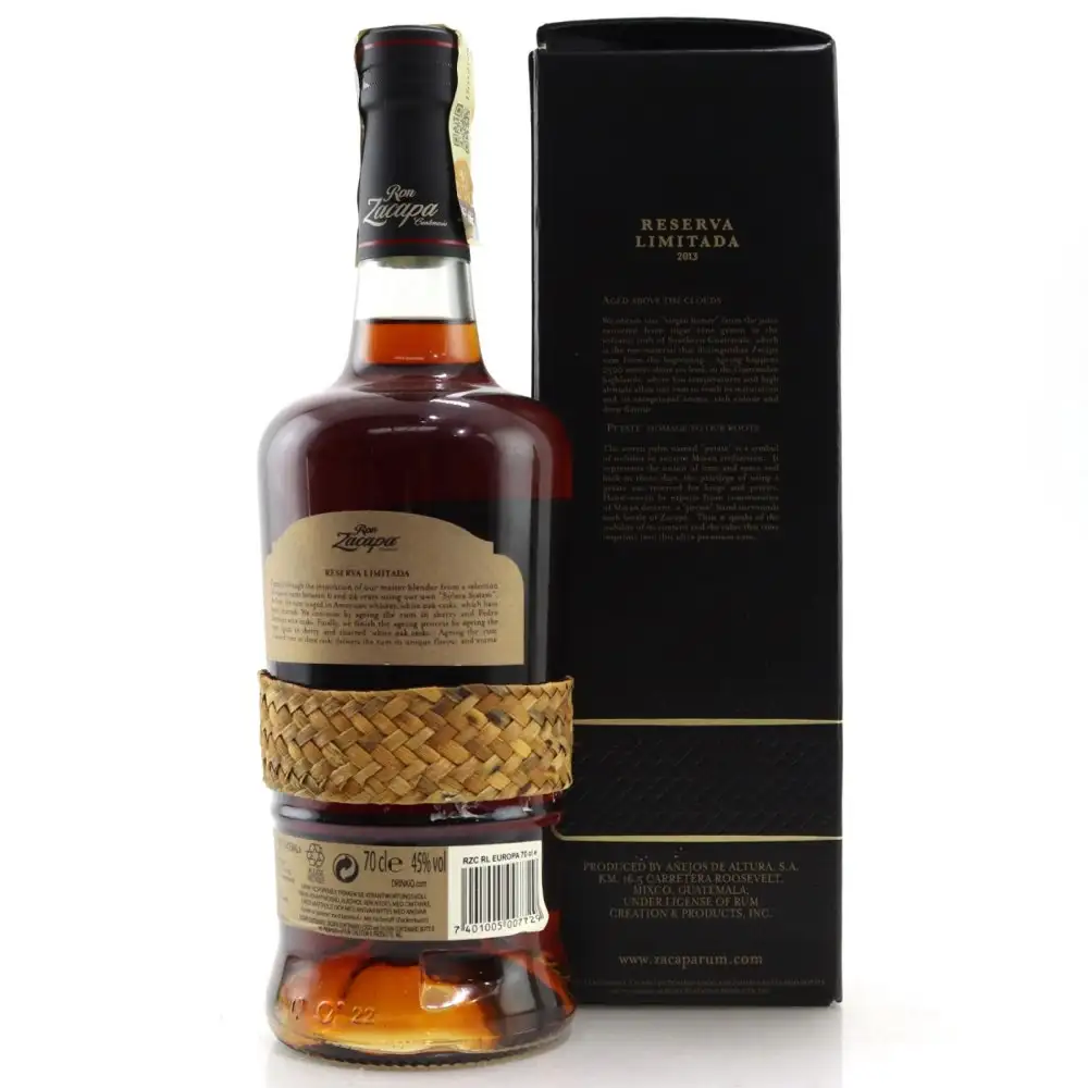 High resolution image of Ron Zacapa Reserva Limitada 2013