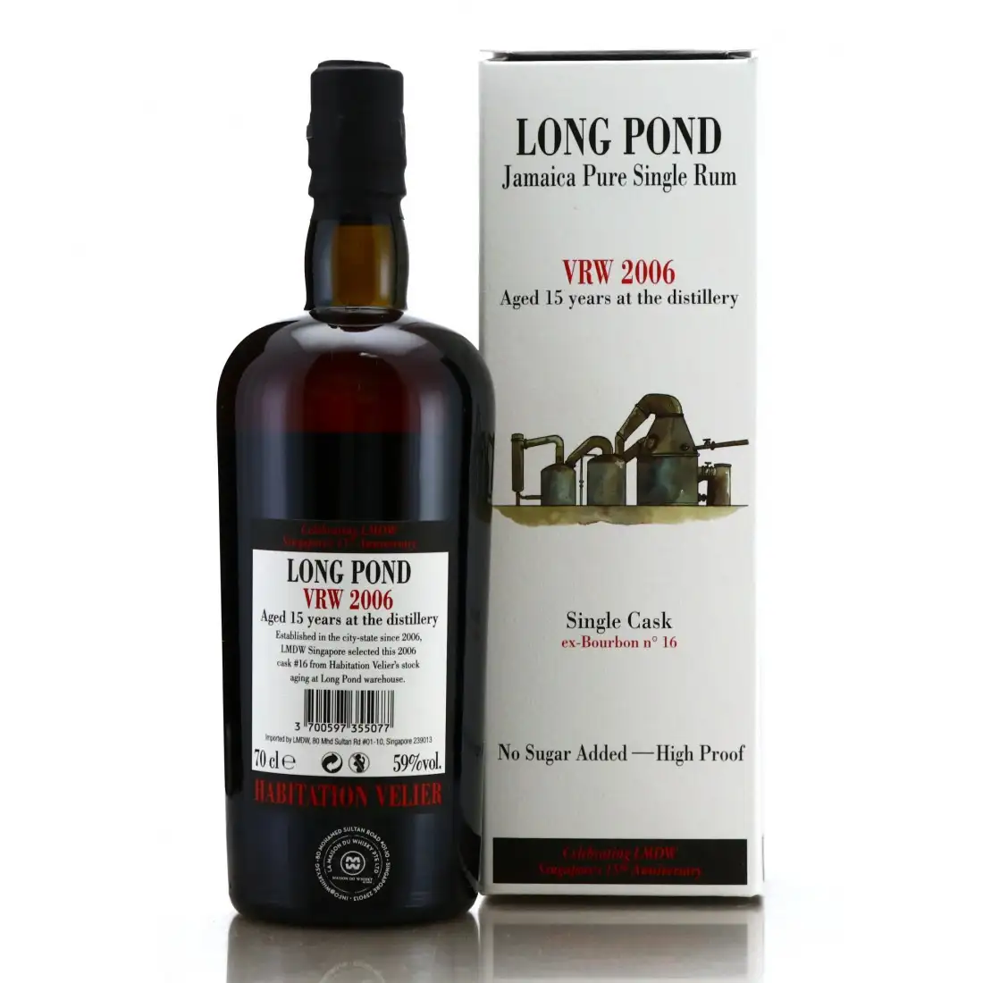 High resolution image of Habitation Velier Long Pond LMDW Singapore 15th Anniversary VRW 2006