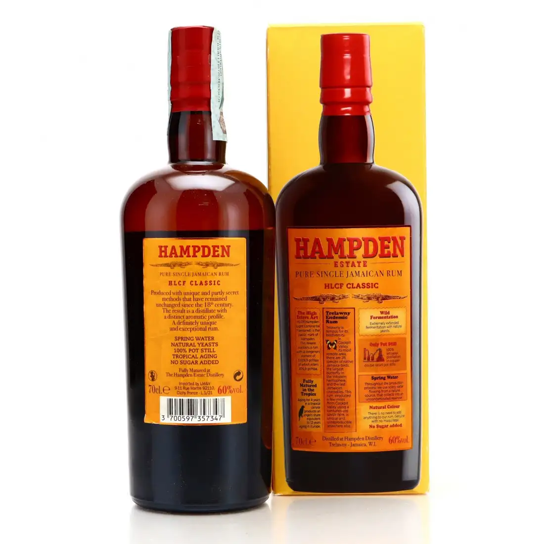 High resolution image of Hampden Pure Single Jamaican Rum Classic HLCF 2017