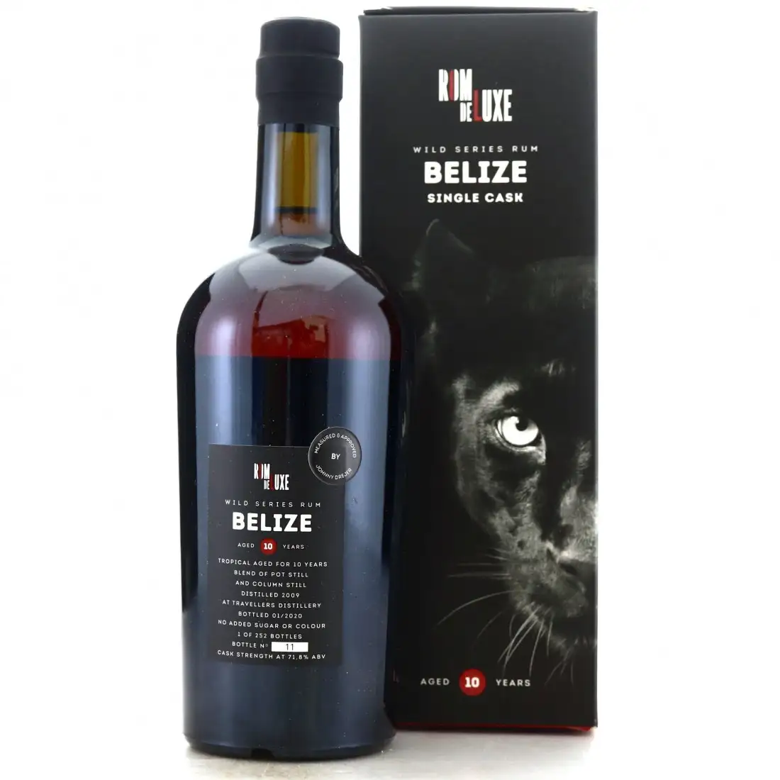 High resolution image of Romdeluxe Travellers Wild Series Rum Belize No. 4 2009