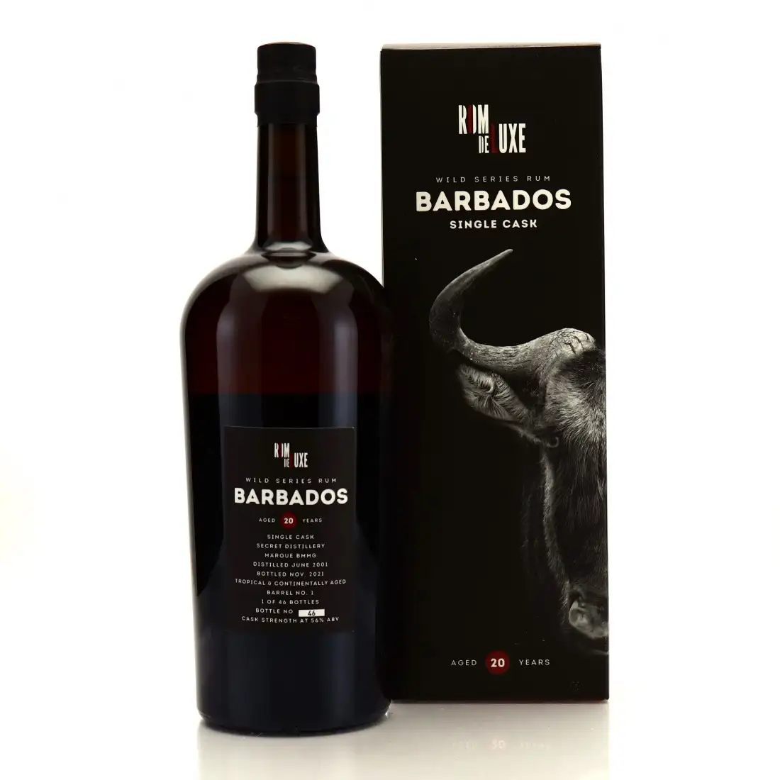 High resolution image of Romdeluxe Mount Gay Wild Series Rum Barbados No. 22 (Magnum) BMMG 2001