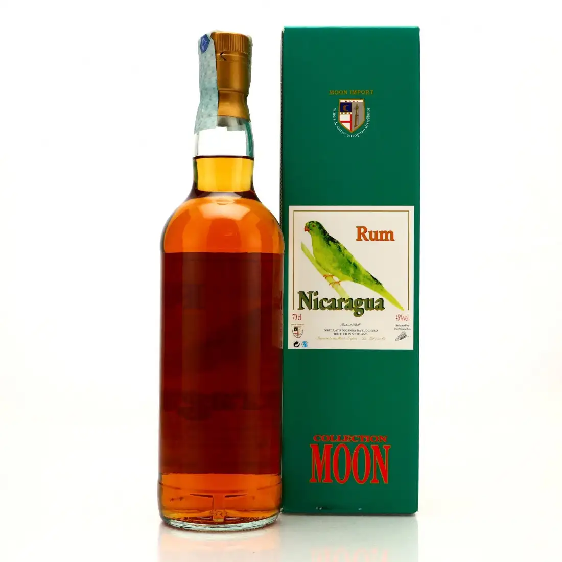 Hochauflösendes Bild von Moon Import Rum Nicaragua 1999