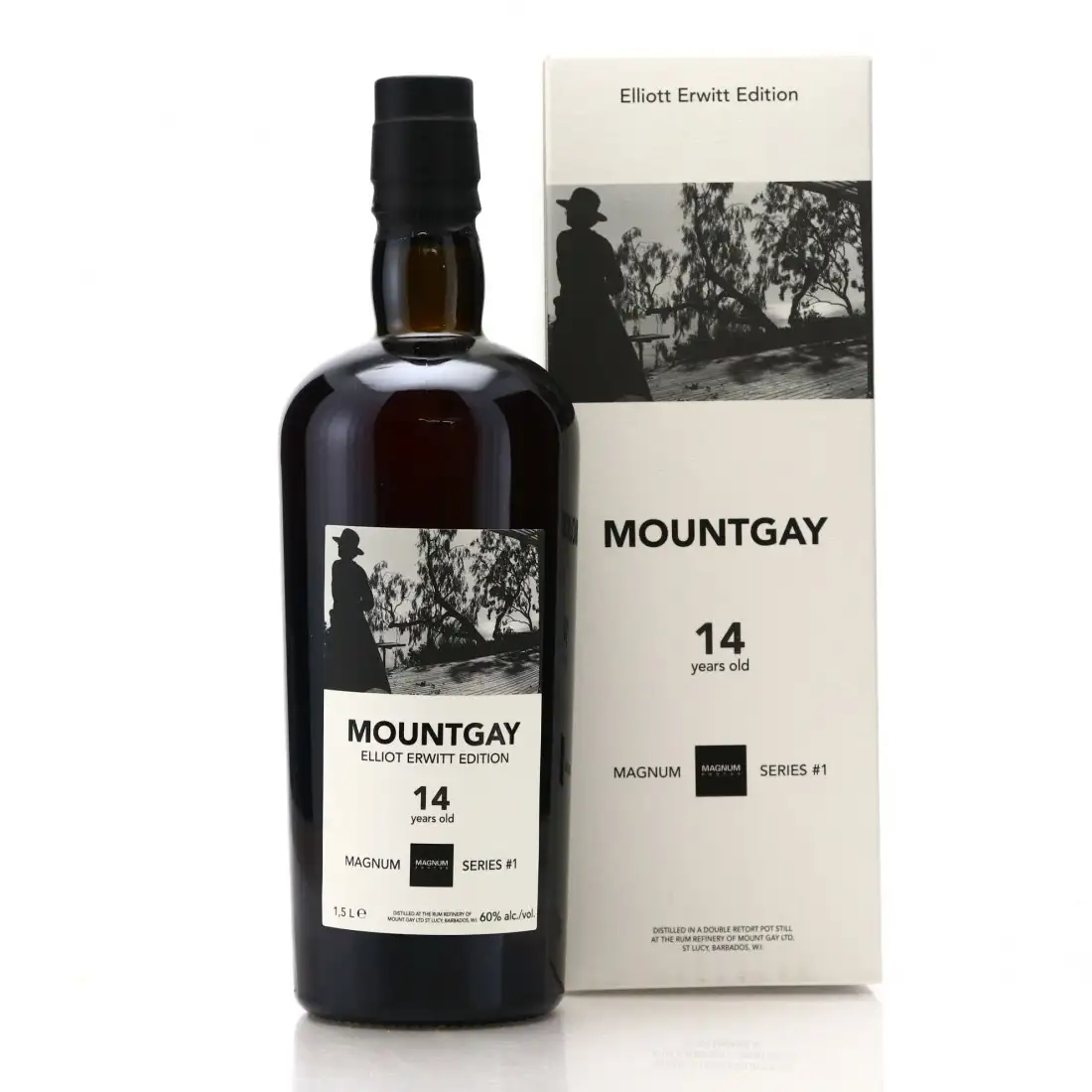 Bottle of Velier Mount Gay Elliott Erwitt (Magnum) 2007