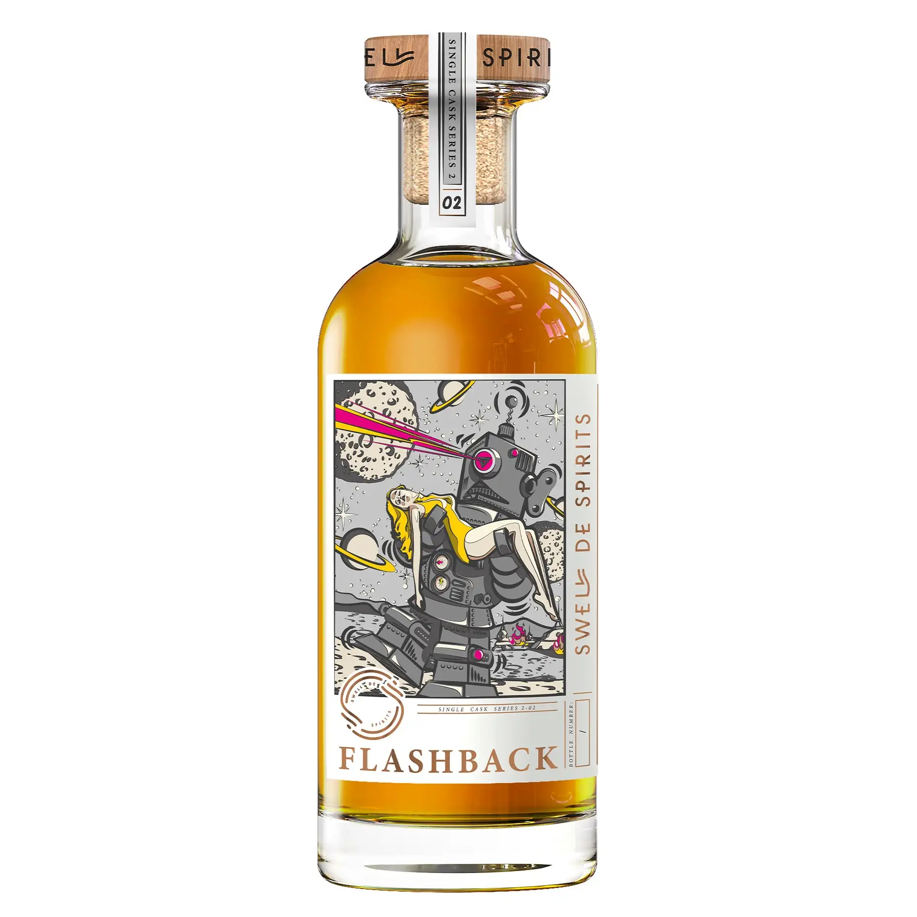 Bottle of Swell de Spirits New Yarmouth Flashback 1994