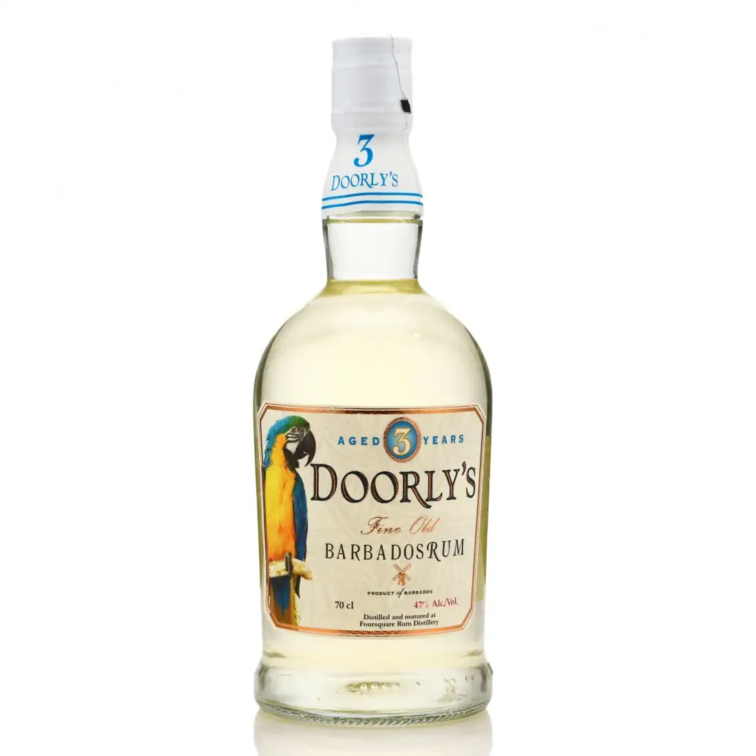 Bottle of Foursquare Doorly‘s 3 Years White