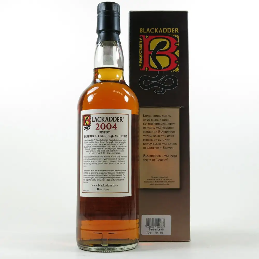 High resolution image of Blackadder Foursquare Raw Cask Four Square Rum 2004