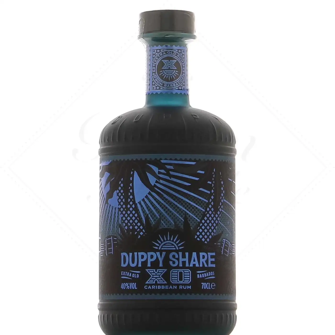 Bottle of The Duppy Share XO Caribbean Rum
