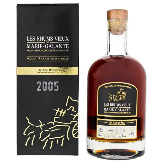 High resolution image of Bielle Les Rhums Vieux De Marie Galante 2005