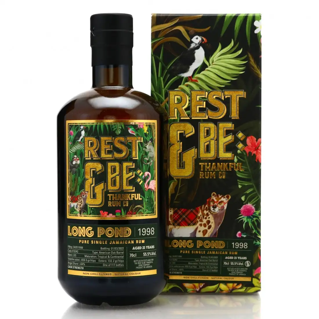 Bottle of Rest & Be Thankful Long Pond LSO 1998