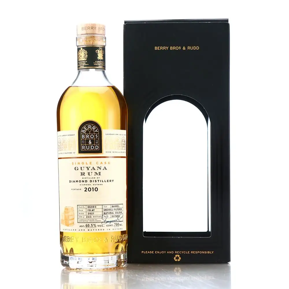 Image haute résolution de Berry Bros & Rudd Diamond Guyana Rum 2010