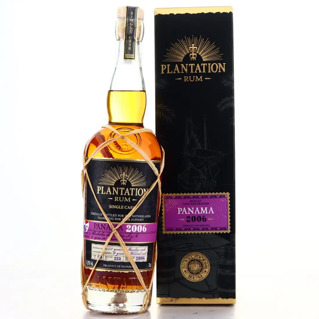Bottle of Alcoholes Del Istmo Plantation Single Cask (Bottled for the Netherlands) 2006