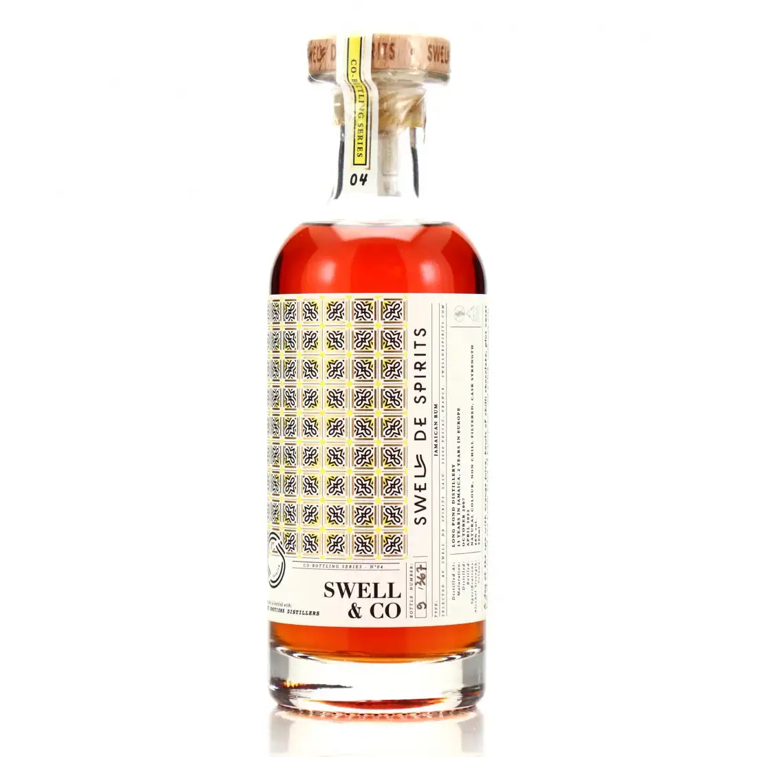 Bottle of Swell de Spirits Long Pond Swell & Co. Co-bottling series #4 ITP 2007