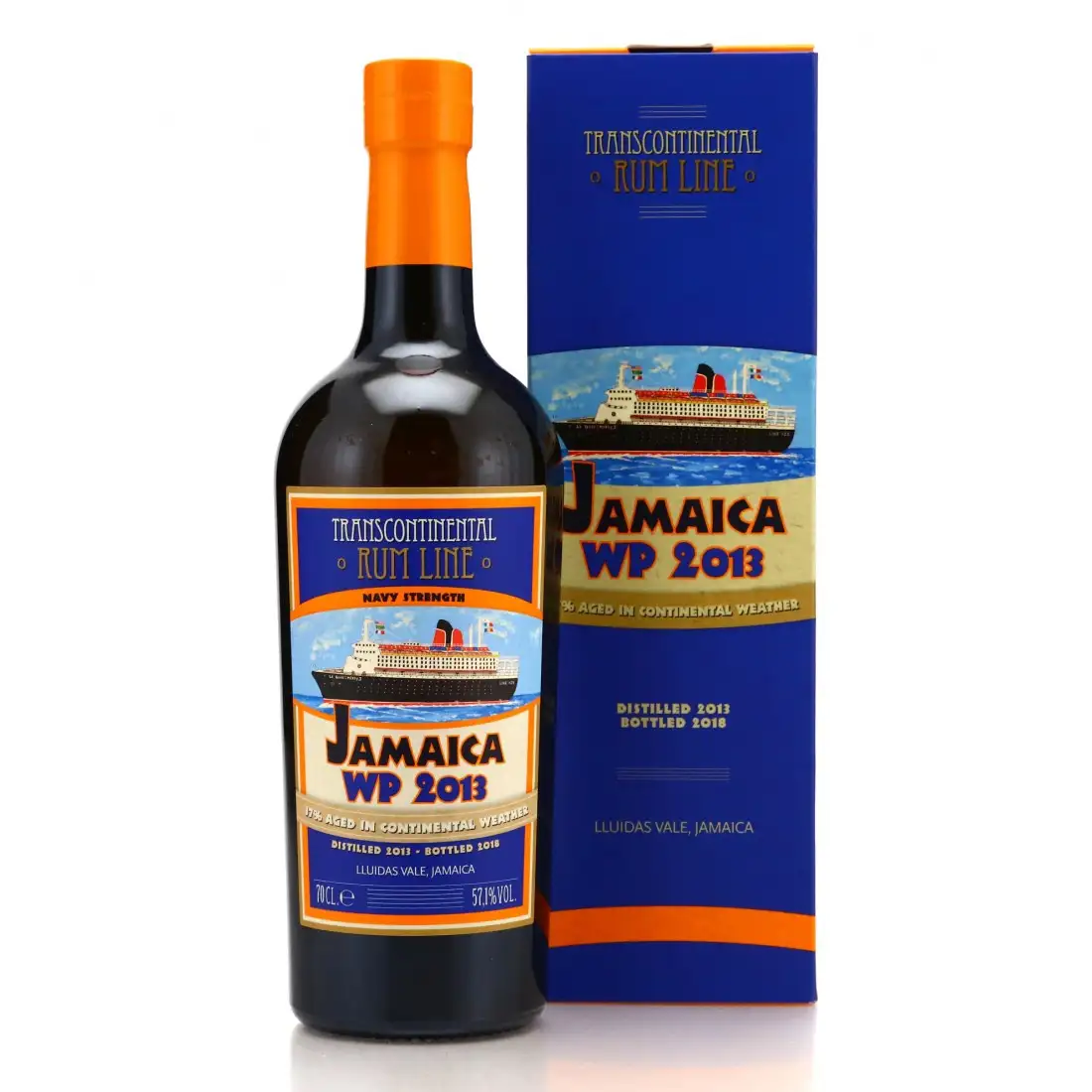 Bottle of TCRL Worthy Park Jamaica WP 4+1 #25 2013