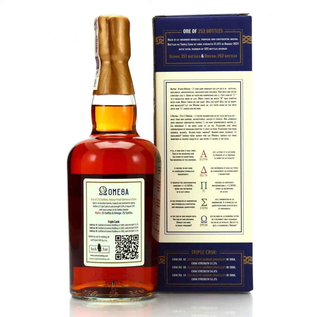 High resolution image of Jack Tar Enmore Omega 1988-1990