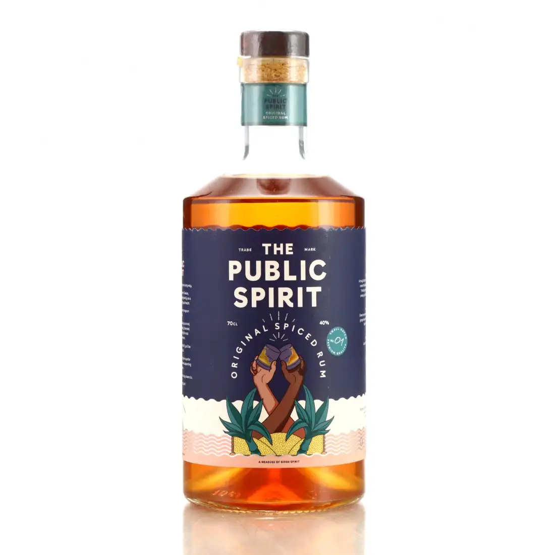 Bottle of The Public Spirit Original Spiced Rum 2022