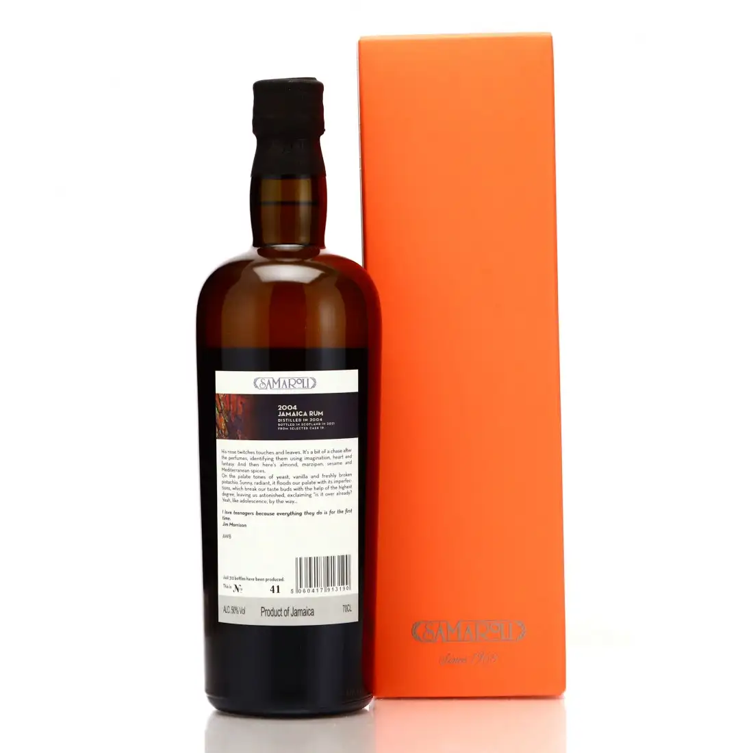 Image haute résolution de Samaroli Jamaica Rum 2004