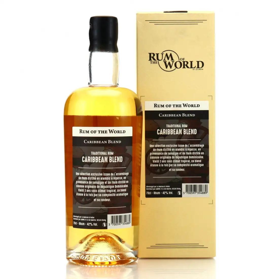High resolution image of Fine Spirits Rum of the World Caribbean Blend (Le Comptoir Irlandais)