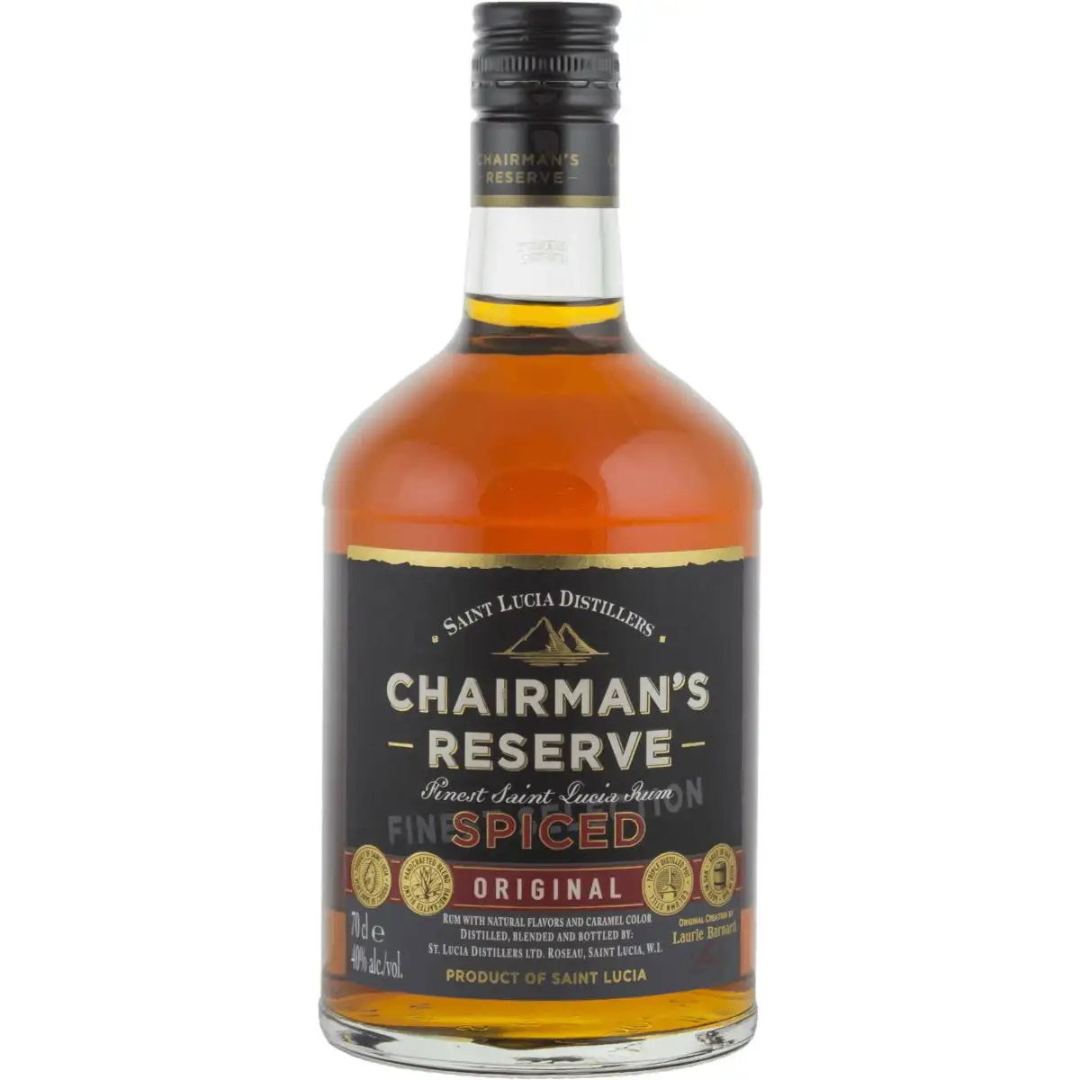 Bottle of Chairman’s Reserve Spiced Original