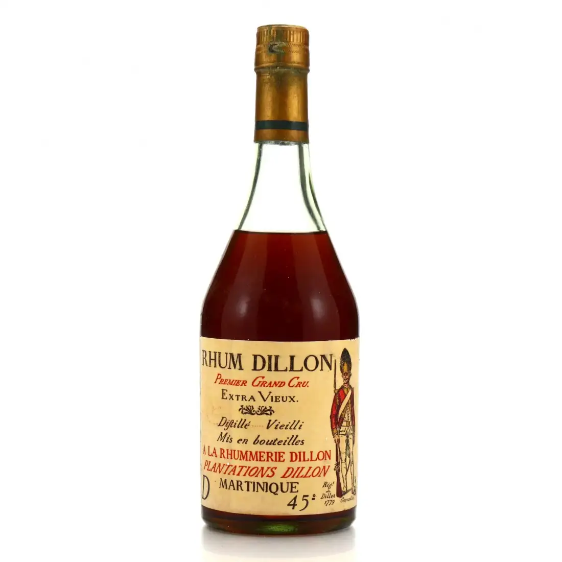 Bottle of Dillon Premier Grand Cru Extra Vieux 1960s