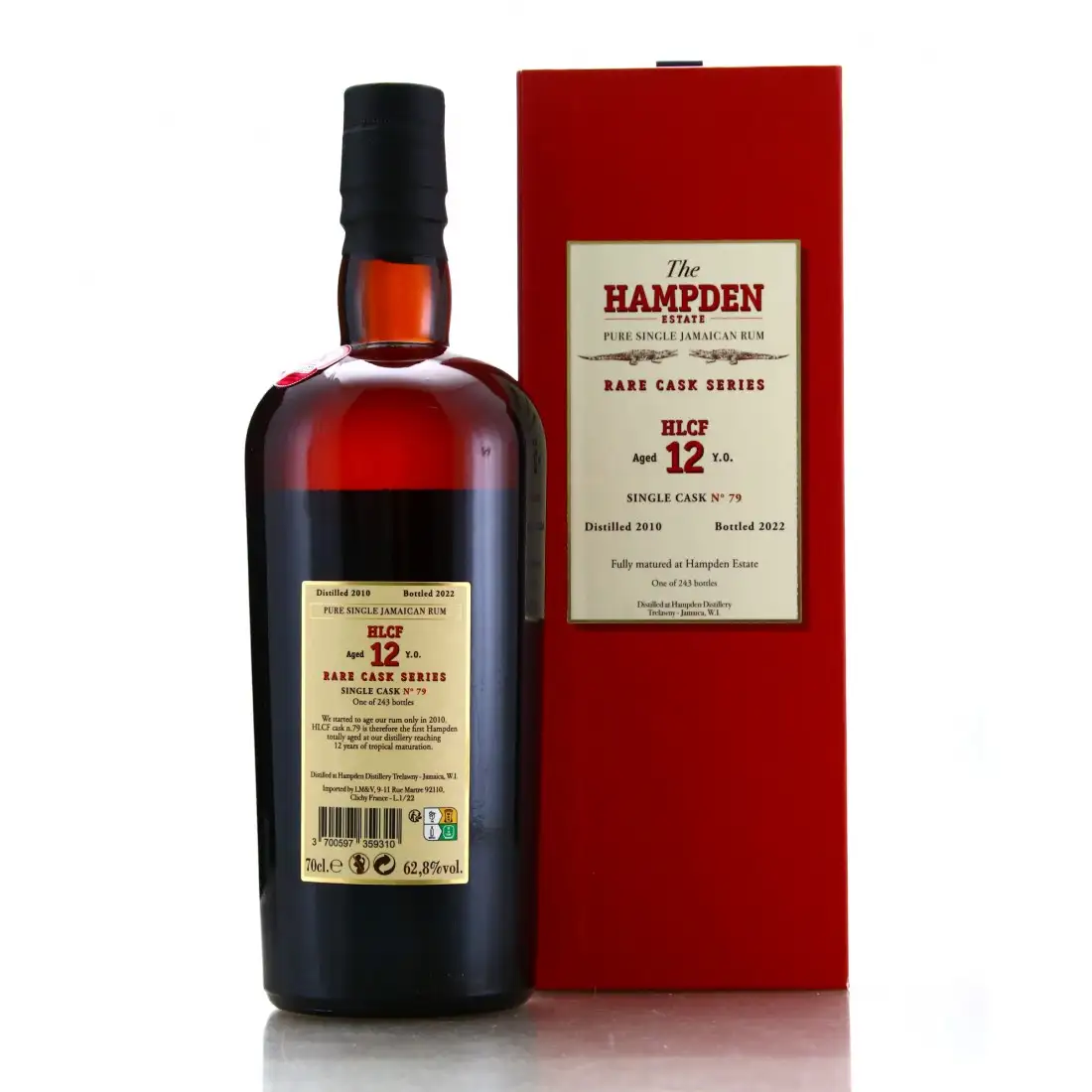 Image haute résolution de Velier Hampden Rare Cask Series HLCF 2010