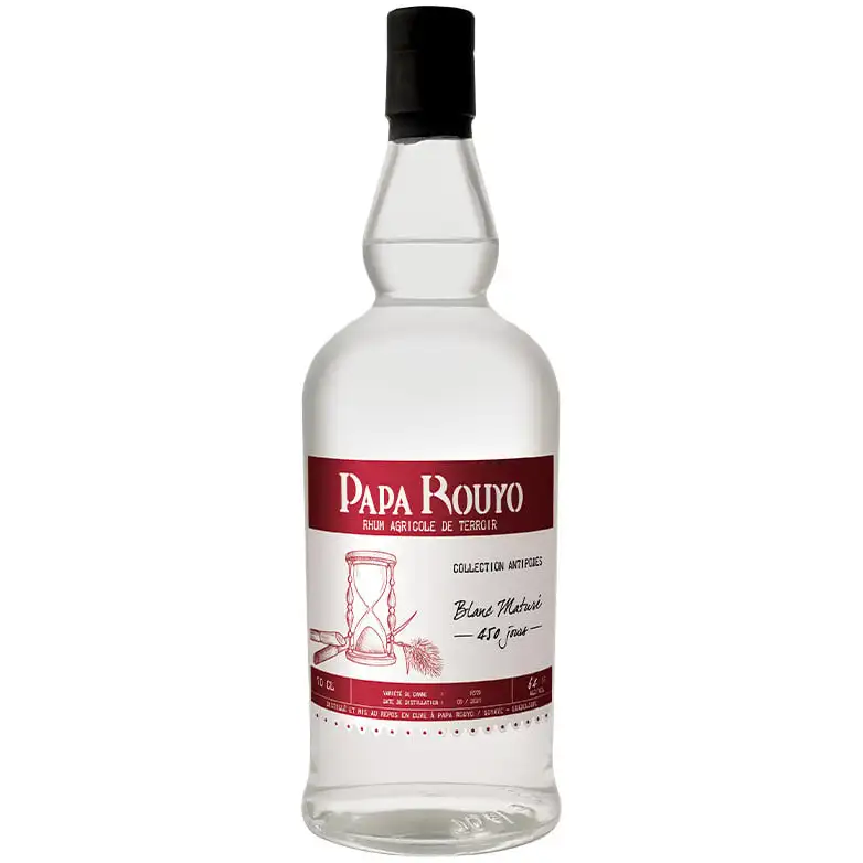 Bottle of Velier Papa Rouyo Papa Rouyo Blanc Maturé 450 jours 2021