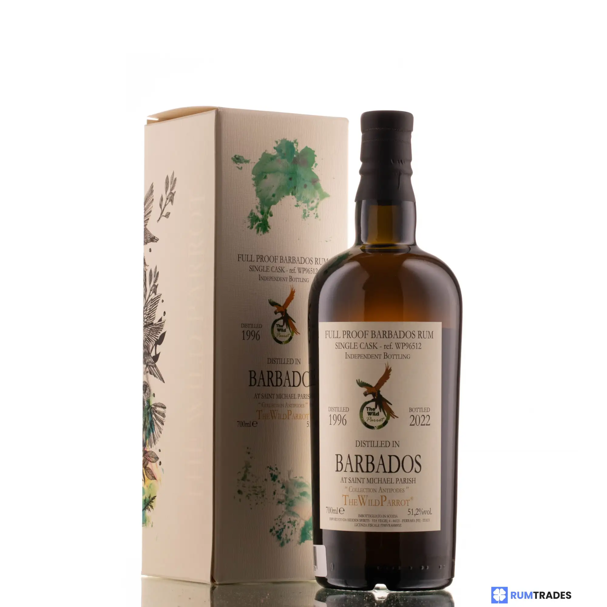 Bottle of The Wild Parrot 1996