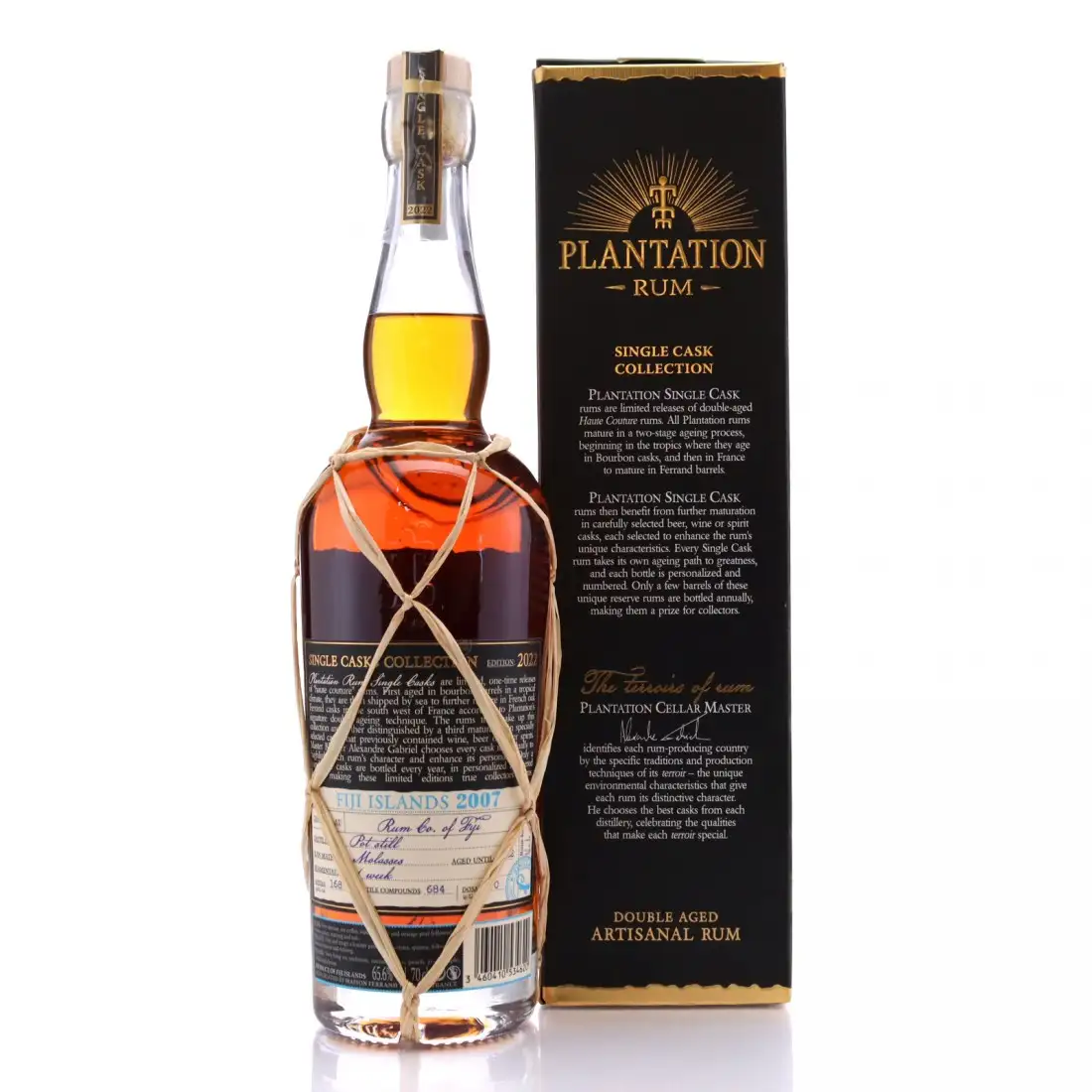 Bottle of South Pacific Plantation Fiji Islands 2007 (Finished in Ferrand 10 Générations cask)