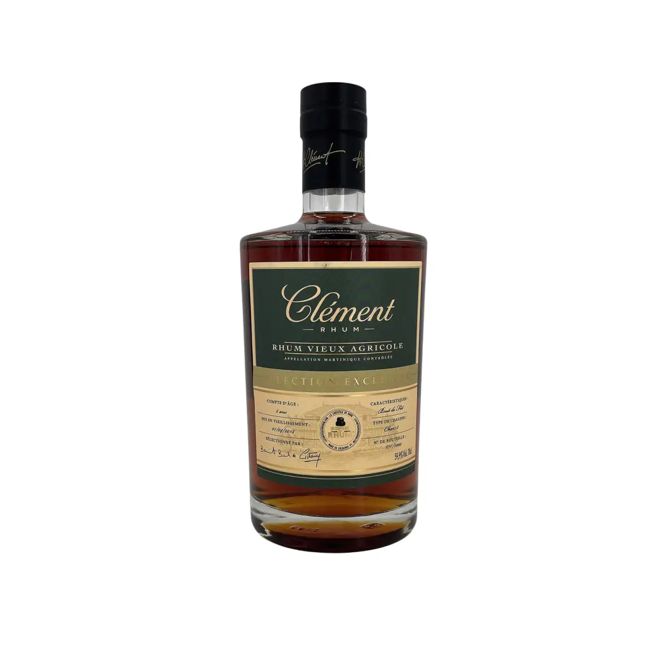 Bottle of La Confrérie du Rhum Clément Selection Exclusive (Batch 2) 2015