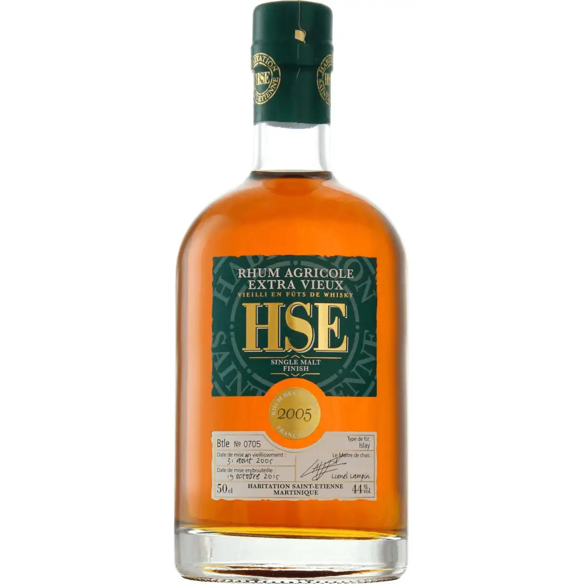 Image haute résolution de HSE Single Malt Islay Finish 2005