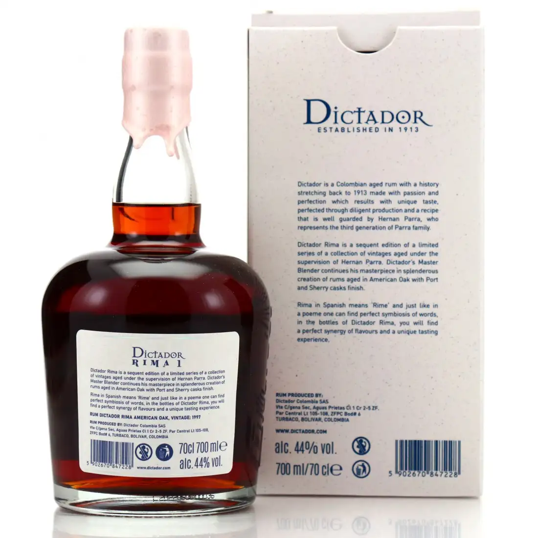 High resolution image of Dictador Rima 1 1997