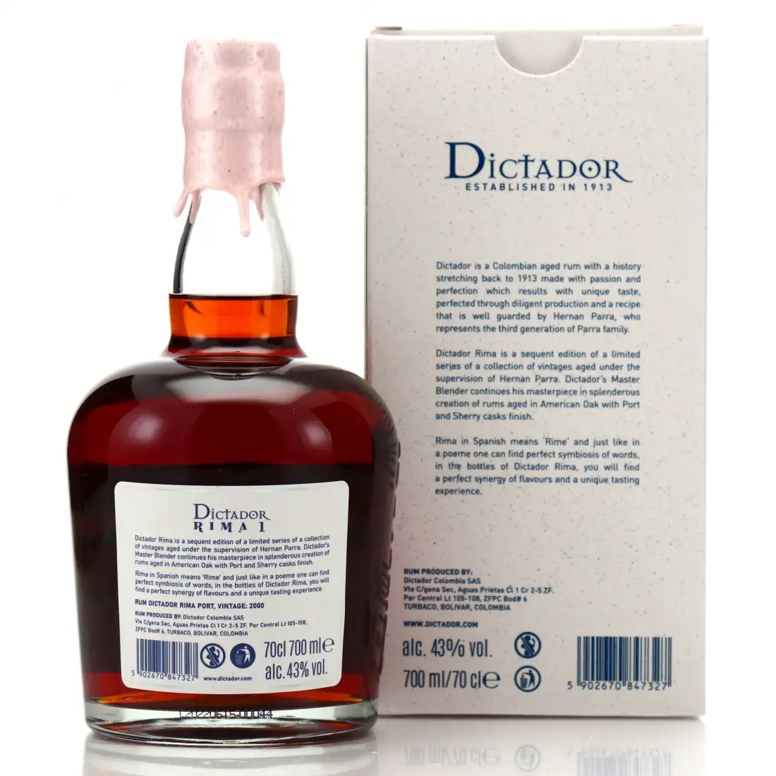 Image haute résolution de Dictador Rima 1 2000