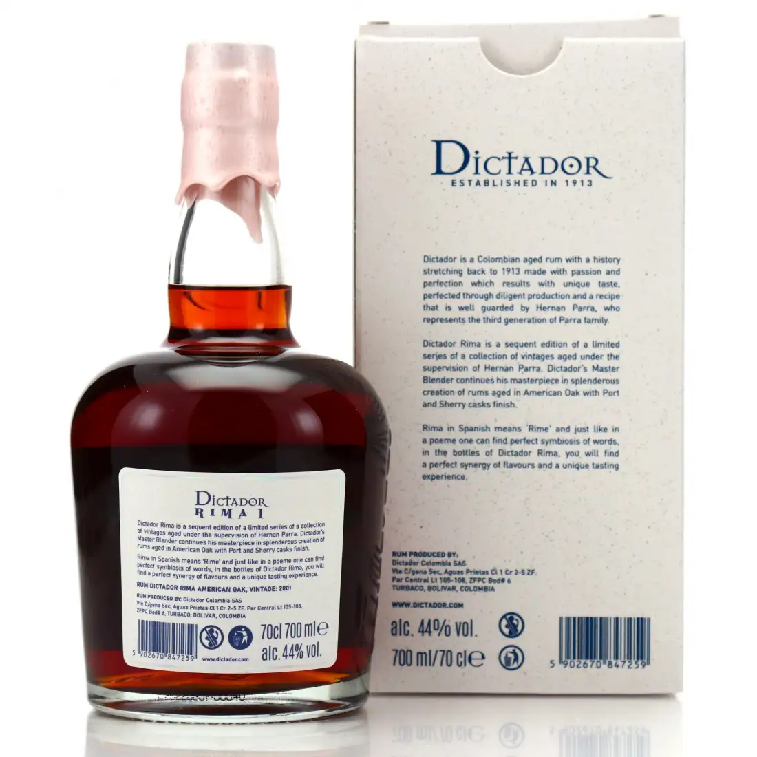 Hochauflösendes Bild von Dictador Rima 1 2001