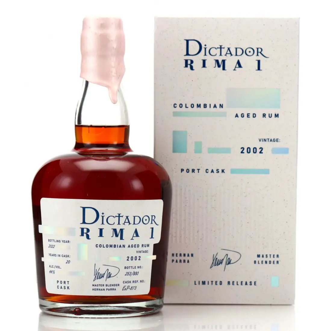 Bottle of Dictador Rima 1 2002