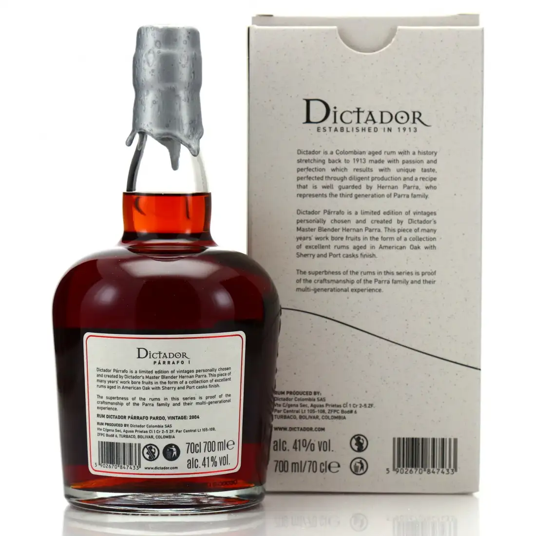 High resolution image of Dictador Párrafo I Pardo 2004