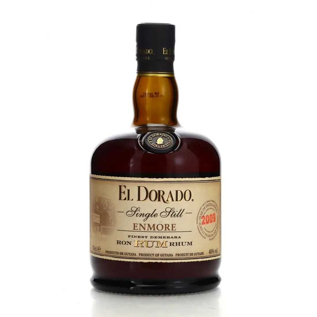 Bottle of DDL El Dorado Cask Strength Single Still Enmore EHP 2009