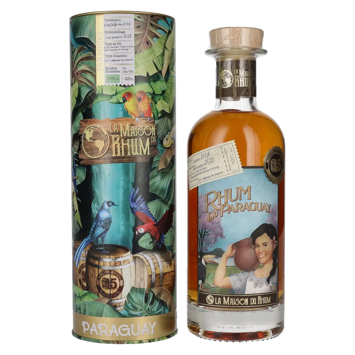 Bottle of Dugas Fortin La Maison du Rhum #5 2008