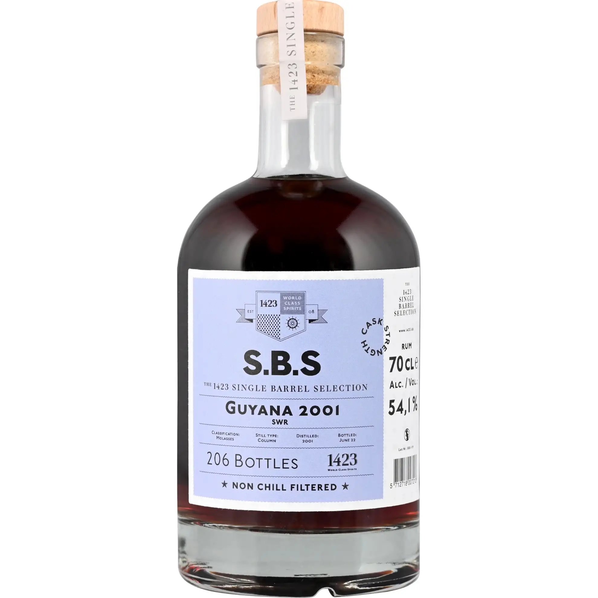 Bottle of Skeldon S.B.S Guyana SWR 2001