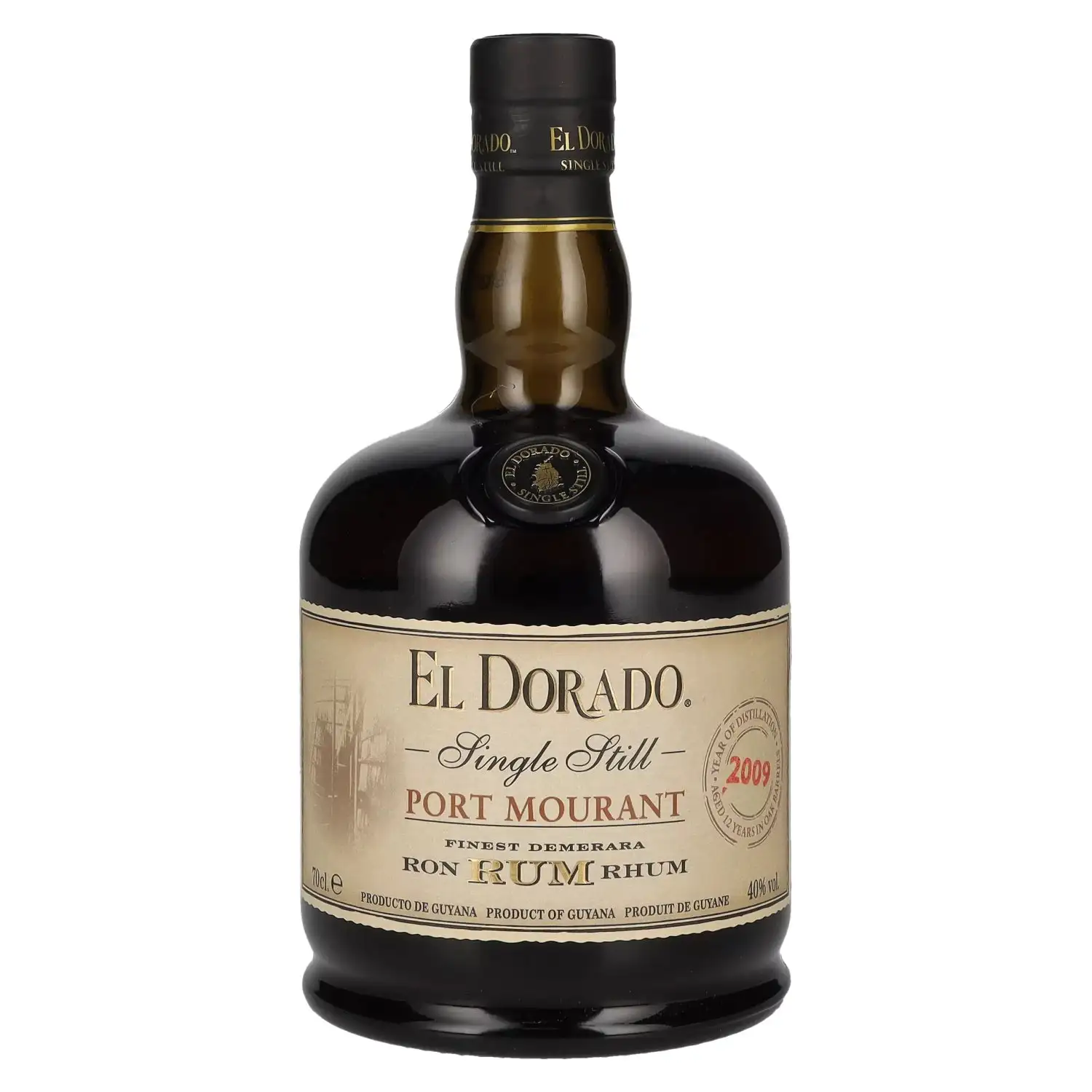 Bottle of DDL El Dorado Single Still Port Mourant 2009