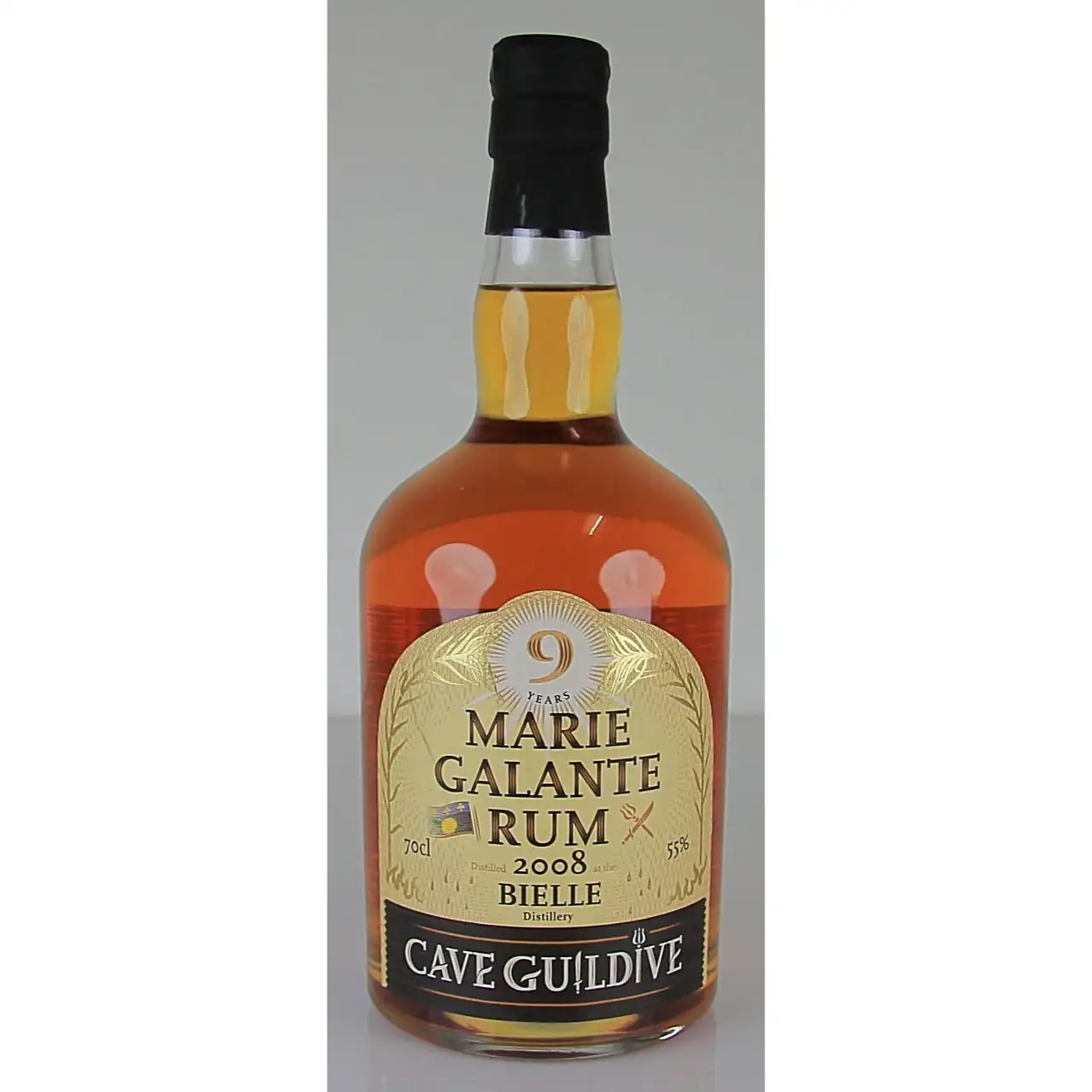 Bottle of Cave Guildive Bielle Marie Galante Rum 2008