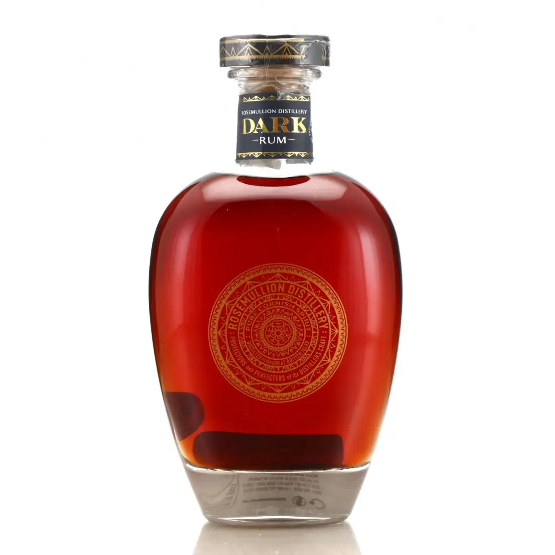 Bottle of Rosemullion Distillery Dark Rum