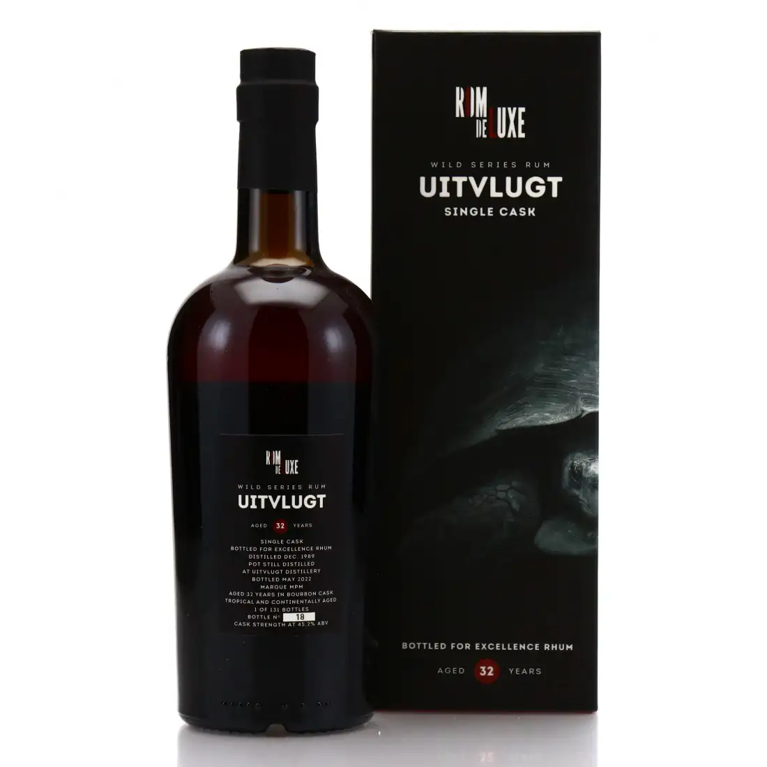 Hochauflösendes Bild von Romdeluxe Uitvlugt Wild Series Rum Uitvlugt No. 29 (Excellence Rhum) MPM 1989