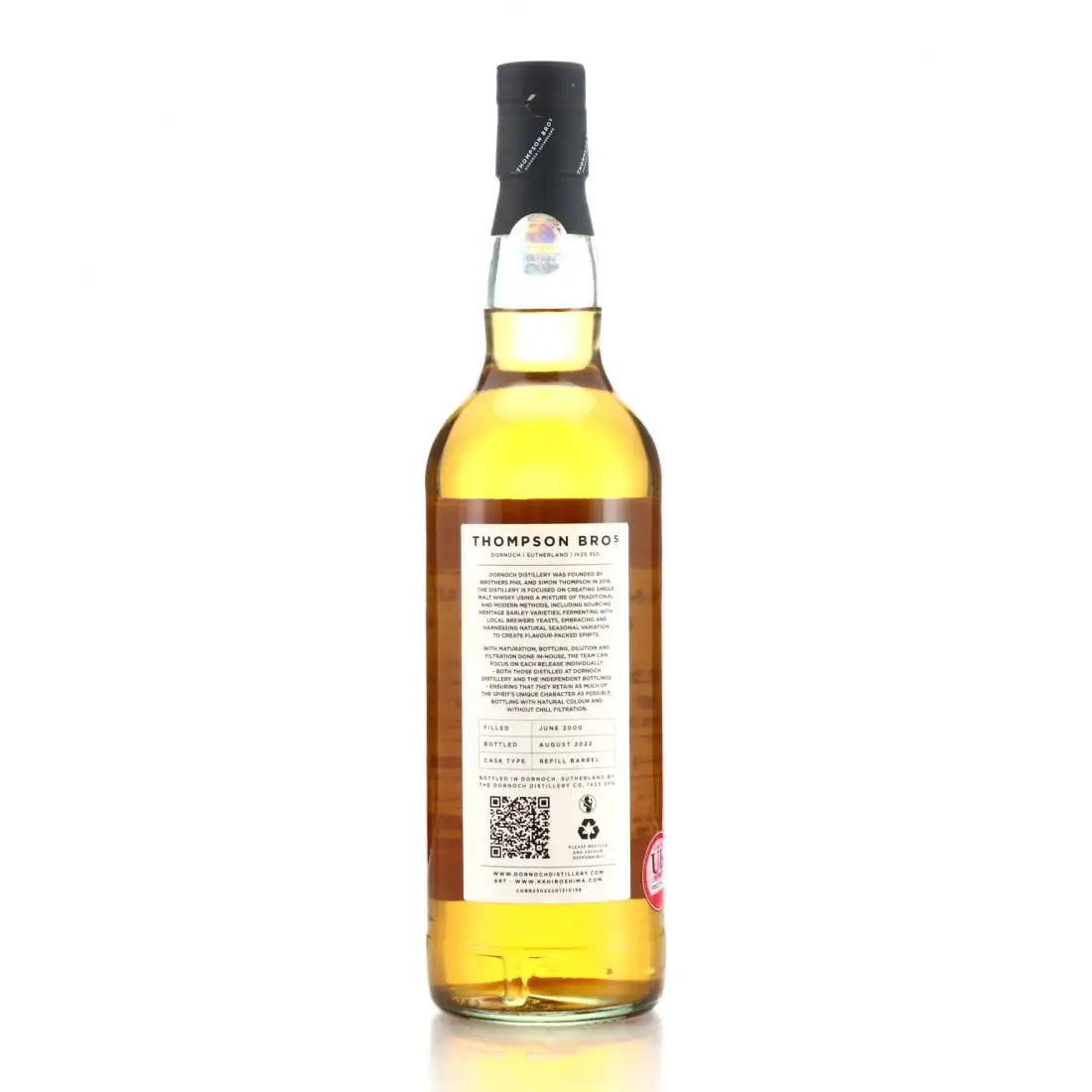 Hochauflösendes Bild von Thompson Bros. Long Pond Jamaica Rum 2000